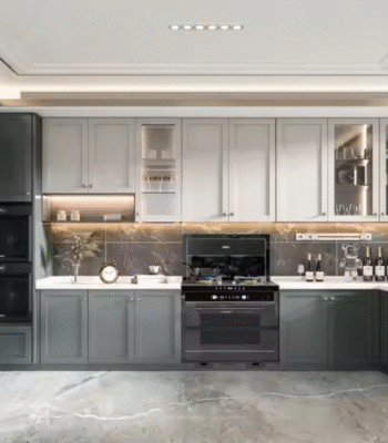 Modern Kitchen Cabinet with Island Furniture Design