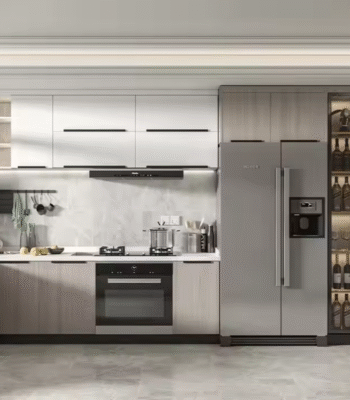 Modern Kitchen Cabinet with Solid Wood Carcase ARL-2021323-A