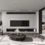Modern Living Room Floating TV Cabinet