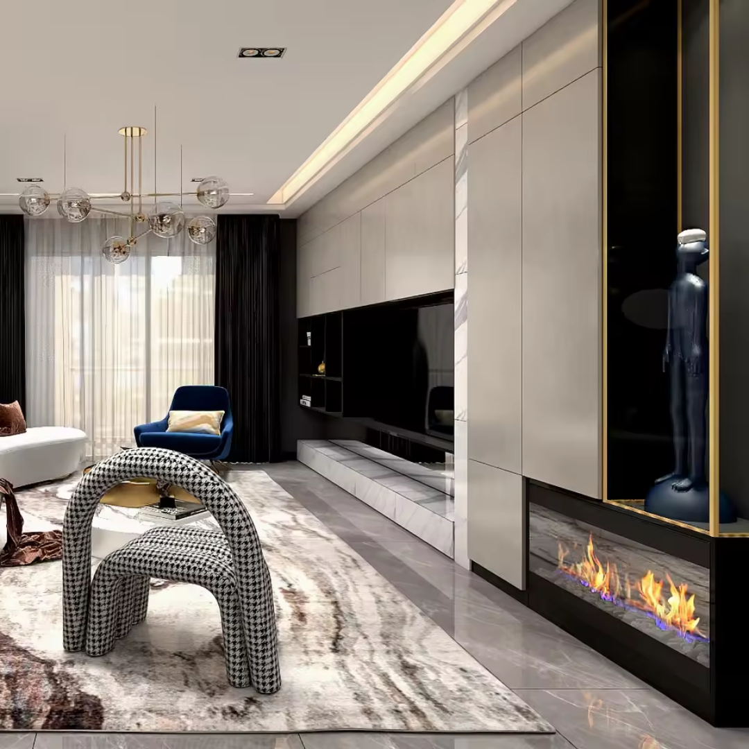 Modern Luxury Style TV Wall Panel System ARL-LZP10