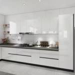 Modern Modular Kitchen Cabinet Set - Handleless Design ARL-SKC14