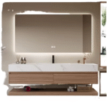 Modern Wall-Mounted Bathroom Vanity Set