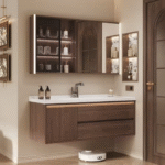 Modern Wooden Bathroom Vanity ARL-BS-0044