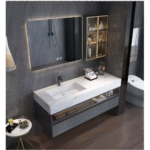Villa Project Large White Modern Bathroom Furniture Design