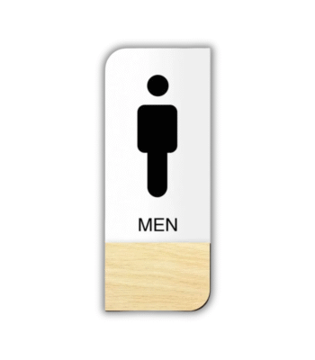 ARL Solutions Men Toilet Washroom Signage