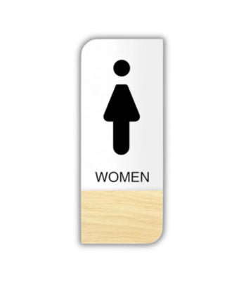 ARL Solutions Women Toilet Washroom Signage