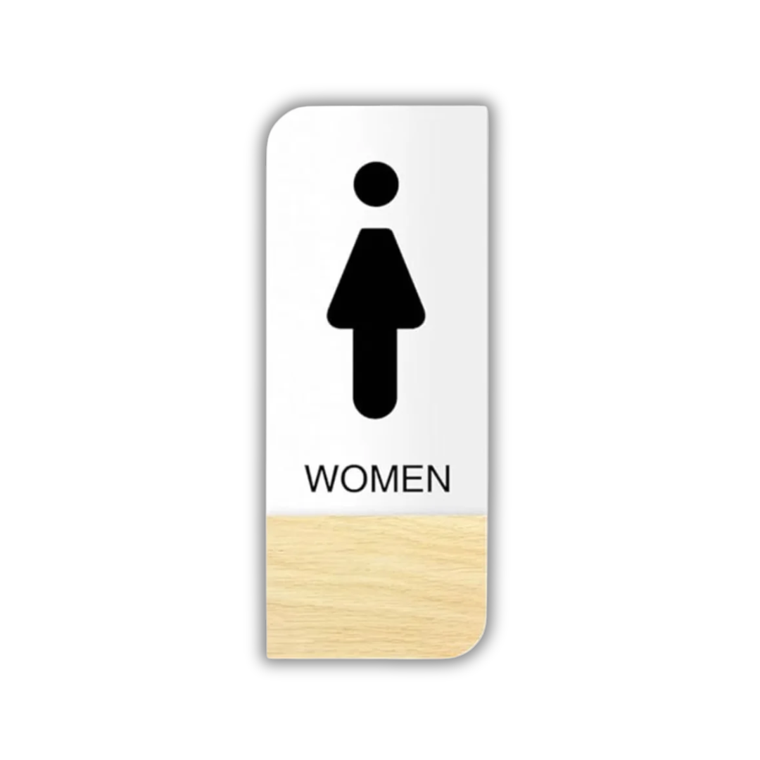 ARL Solutions Women Toilet Washroom Signage