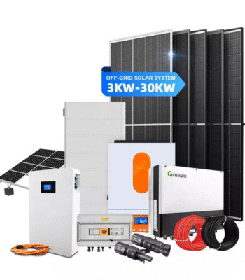 Customized 4KW-6KW Off-grid Solar System with Voltronic Inverter for Home Use