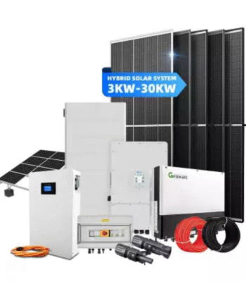 Customized 8KW Hybrid Solar Energy System for Home