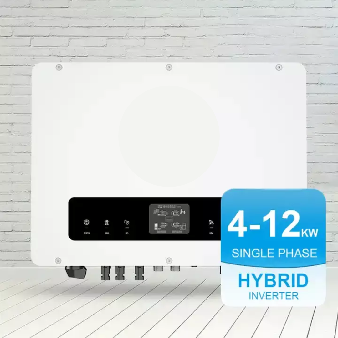 High Voltage Three Phase Hybrid Inverter 4KW-12KW