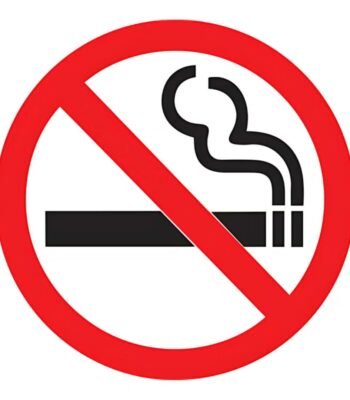 No Smoking Logo Vinyl Sticker ARL-NSLS