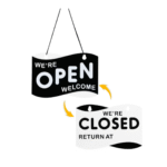 Open Closed Acrylic Sign ARL-OCS