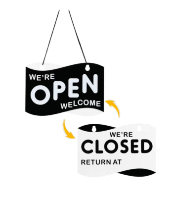 Open Closed Acrylic Sign ARL-OCS