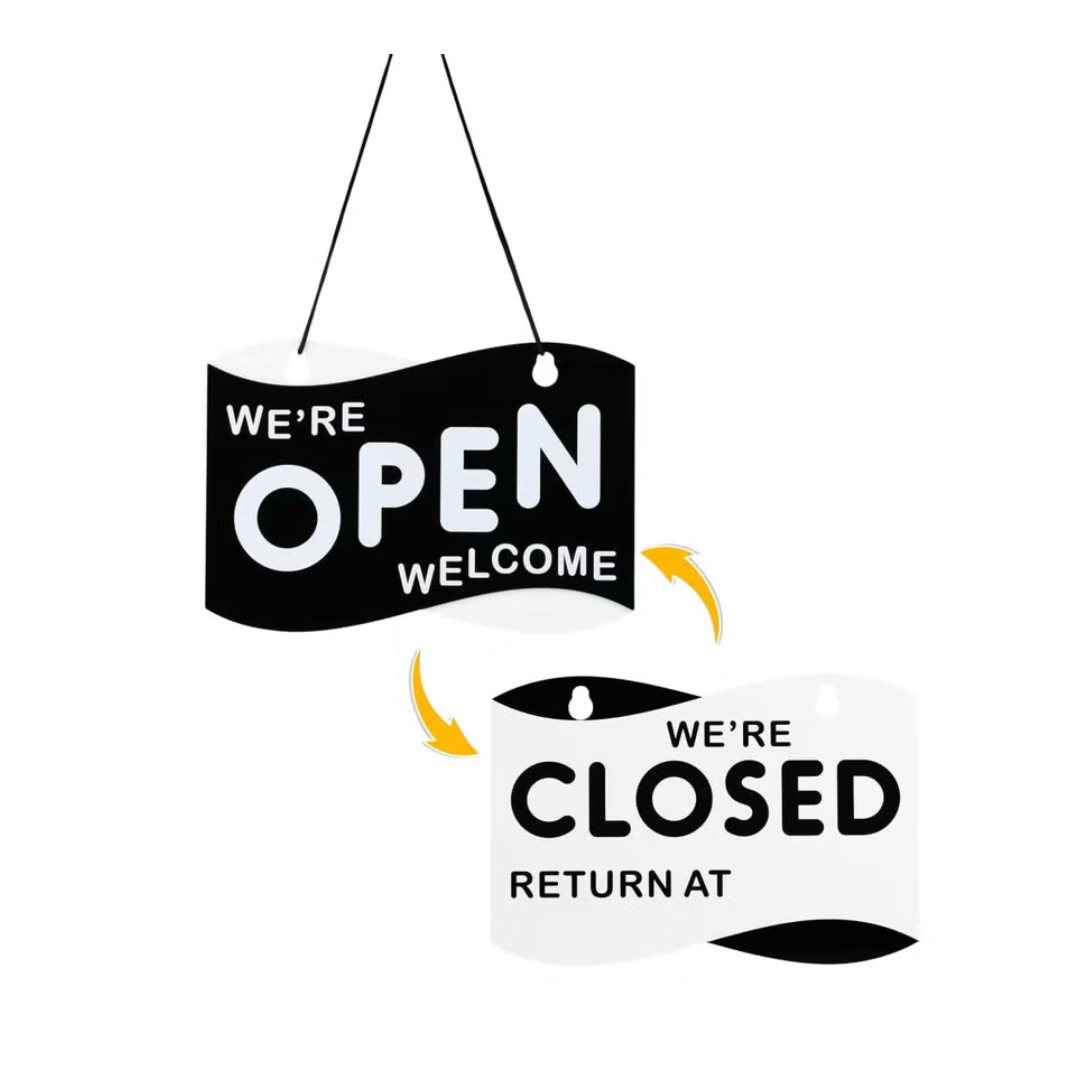 Open Closed Acrylic Sign ARL-OCS