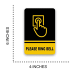 Please Ring The Bell Aluminum Sign ARL-PRBAL