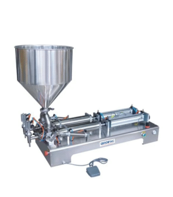 Double Nozzle Paste Filling Machine Table Model ARL-SGF