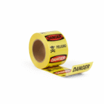 Danger Tape Roll - Flexible, Extreme Temperature-Resistant Safety Barrier