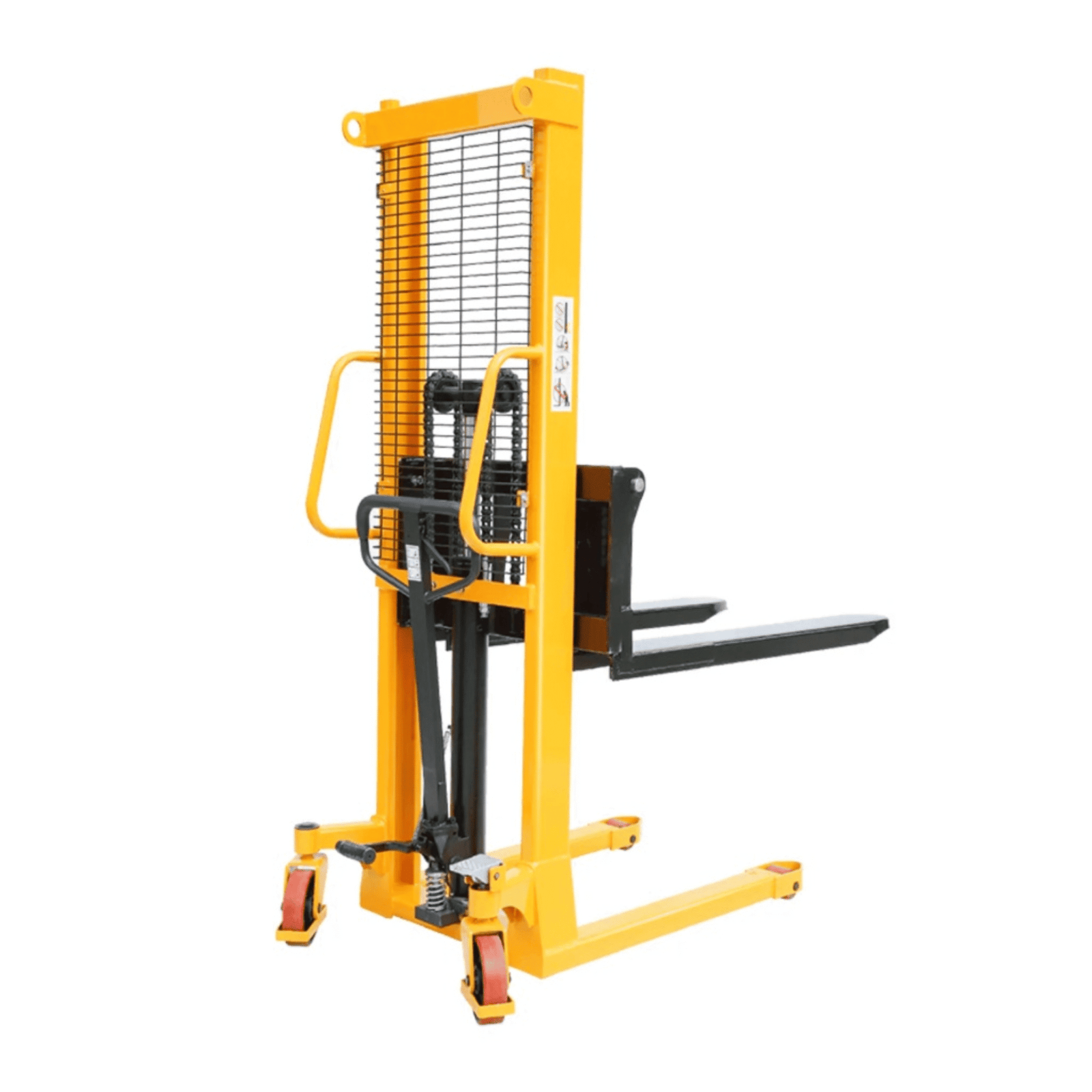 3000kg Manual Hand Pallet Stacker | 1.6m Lift Heavy-Duty Forklift 3Ton Manual Hand Pallet Stacker | 1.6m Lift Heavy-Duty Forklift ARL-CTY-D30-16