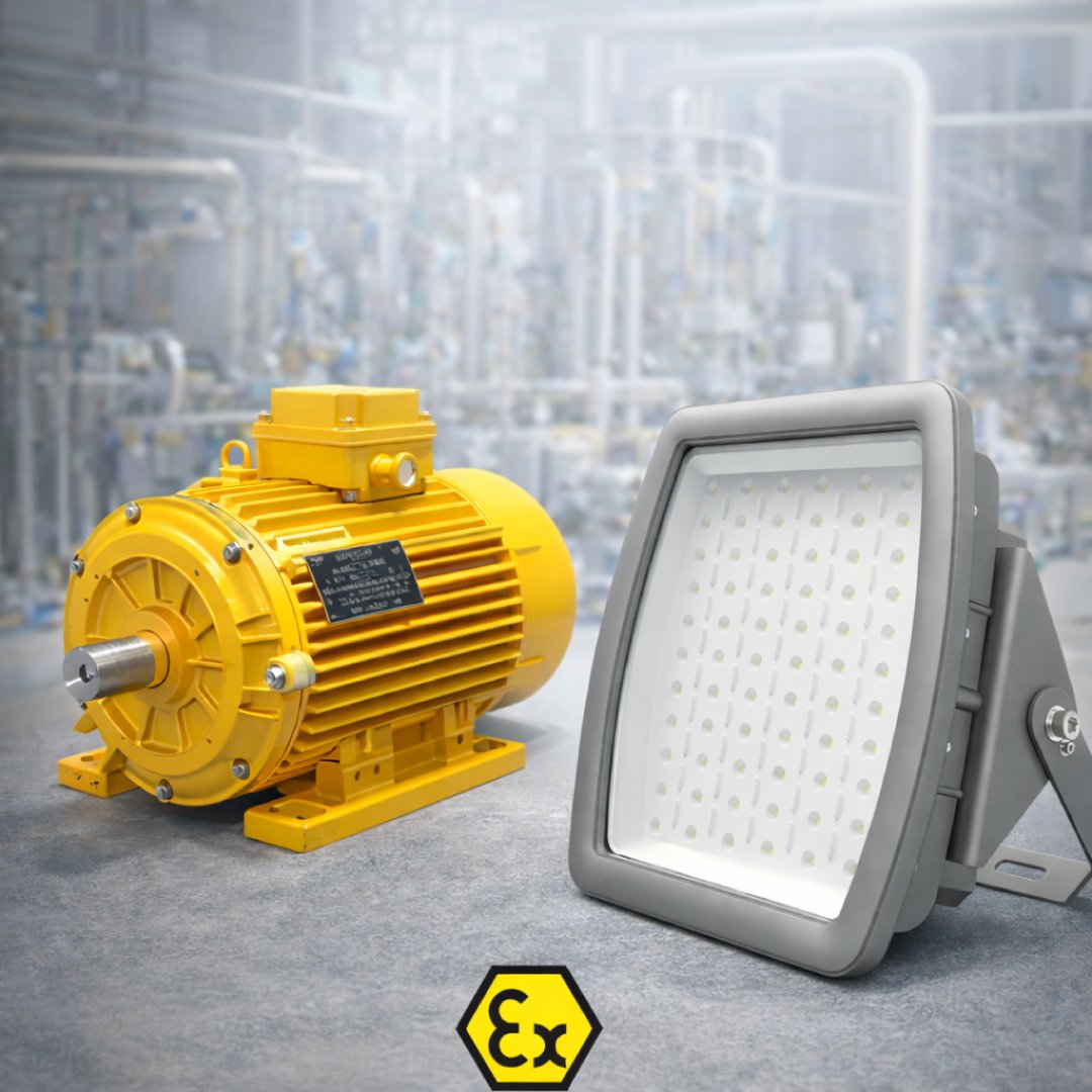 Exled Base Ex Equipments: Explosion-Proof Motors & LED Lighting Solutions