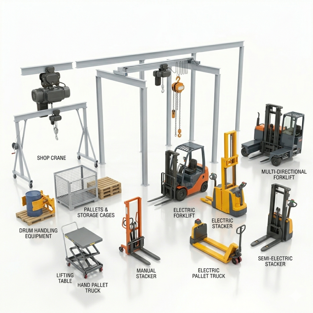 Lifting & Equipments - Electric Forklift, Stacker, Hoist - ARL Solutions