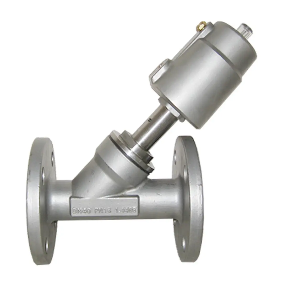 Angel Seat Position Valve Stainless Steel Cylinder