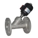 Angel seat position valve