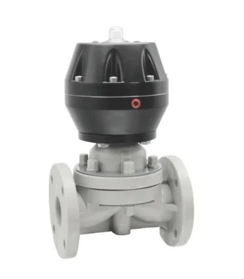 CPVC plastic pneumatic diaphragm valve