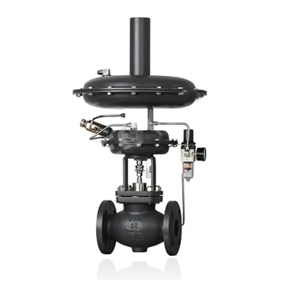 Double-diaphragm micro pressure regulator valve