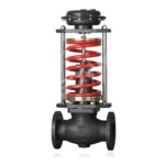 Double-diaphragm micro pressure regulator valve