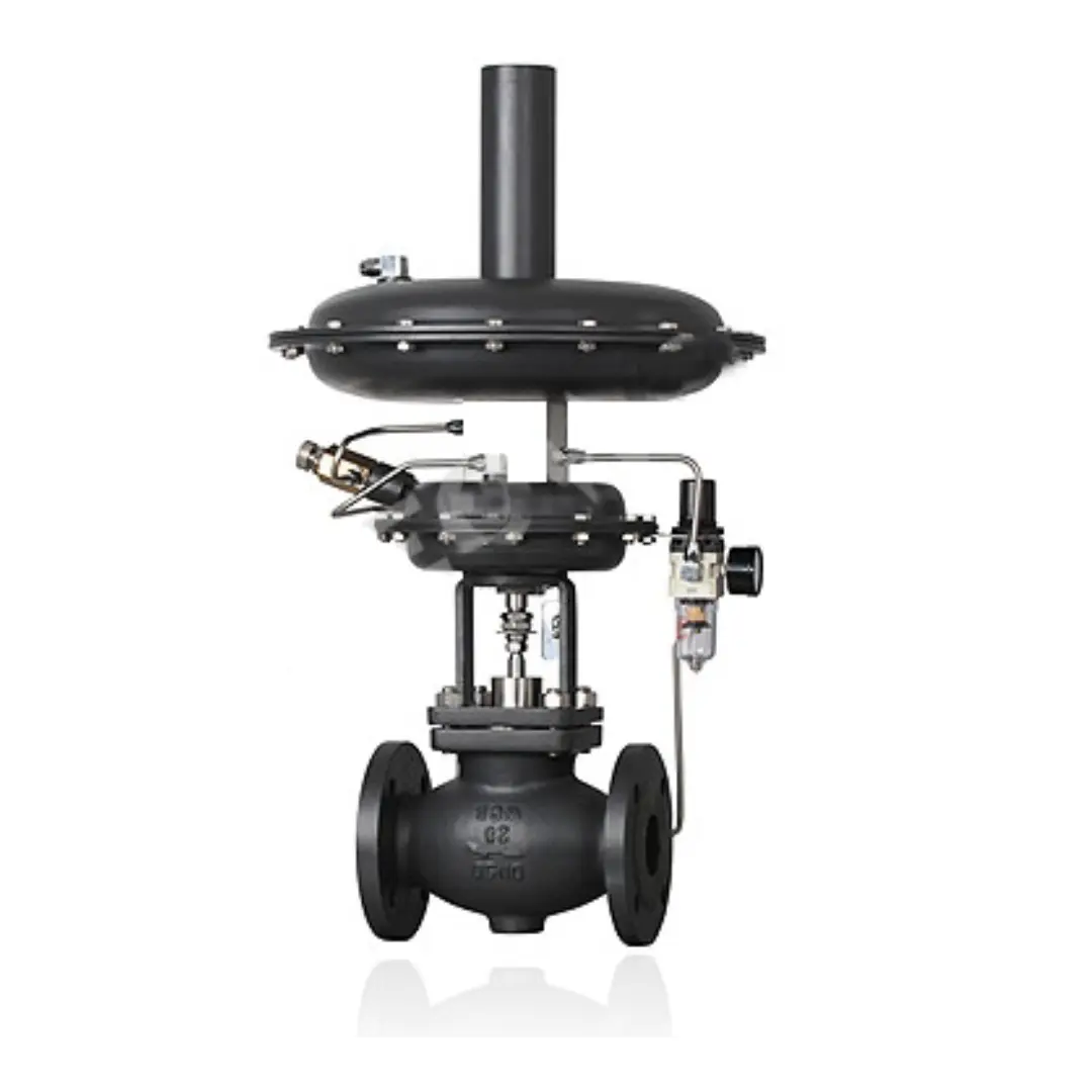 Double-diaphragm micro pressure regulator valve