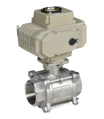 Electric 3pc Ball Valve