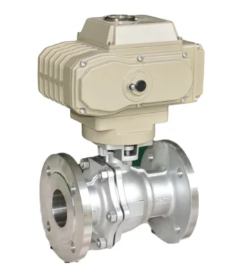Electric Flange Ball Valve