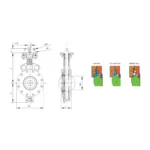 High Performance Pneumatic Butterfly Valve