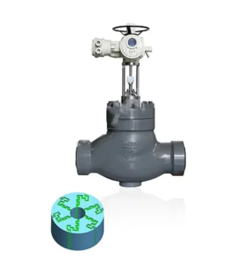 High Pressure Labyrinth Control Valve ARL-DN10-600-9