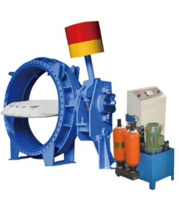 Hydraulic Counterweight Butterfly Valve