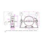 Hydraulic Counterweight Butterfly Valve