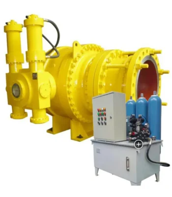 Hydro power ball valve spherical valve