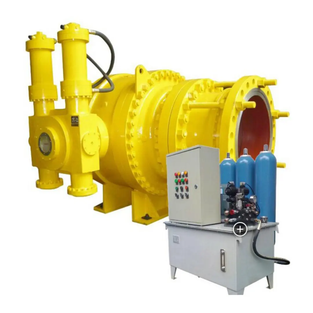 Hydro power ball valve spherical valve