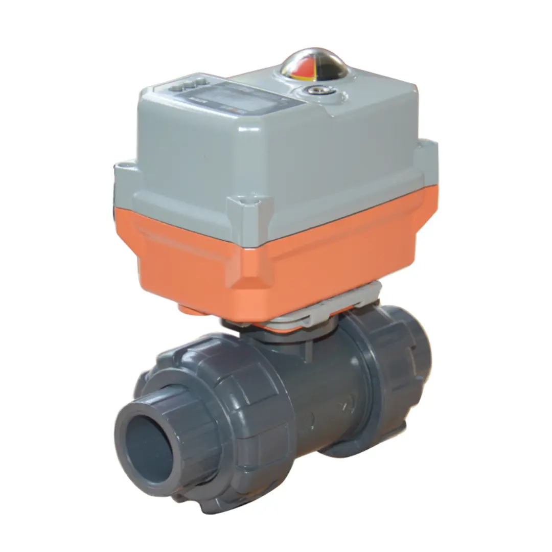 Motorized PVC Ball Valve