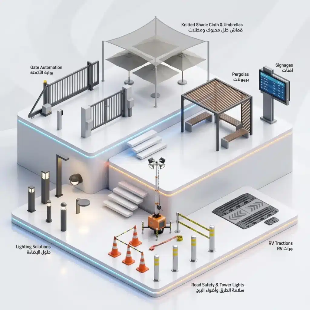 Outdoor, Safety & Infrastructure