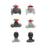 PVDF plastic Manual diaphragm valve