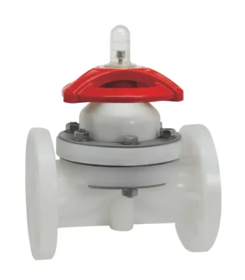 PVDF plastic Manual diaphragm valve