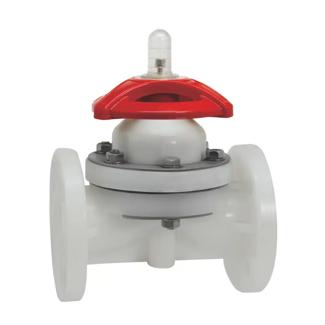 PVDF plastic Manual diaphragm valve