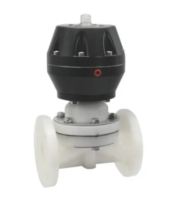 PVDF plastic pneumatic diaphragm valve