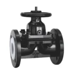Pfa lined manual diaphragm valve