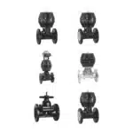 Pfa lined pneumatic diaphragm valve