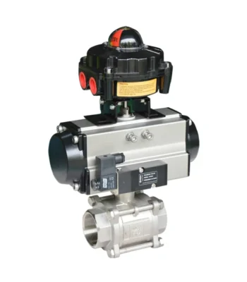 Pneumatic 3pc Ball Valve