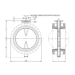 Pneumatic Flange Butterfly Valve