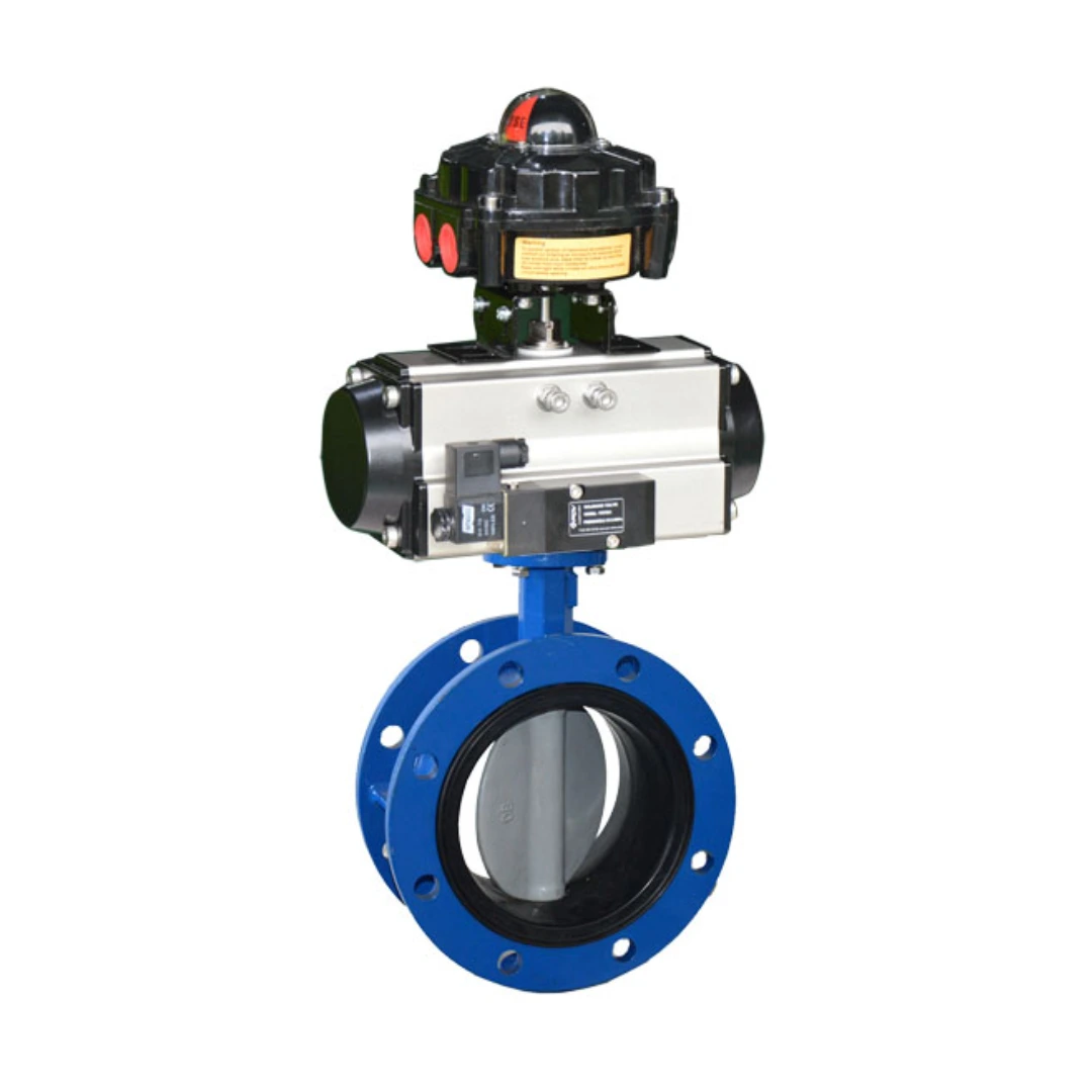 Pneumatic Flange Butterfly Valve