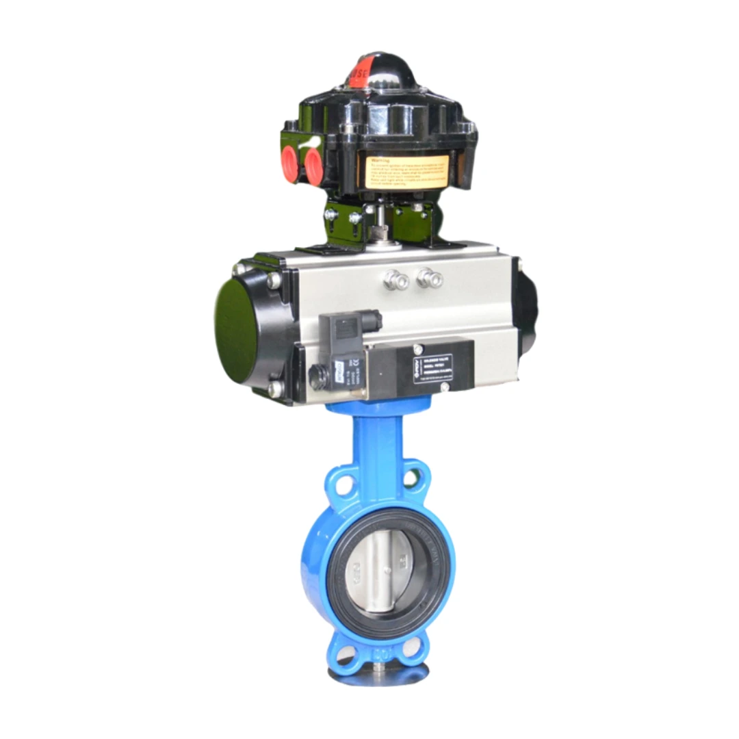 Pneumatic Wafer Butterfly Valve